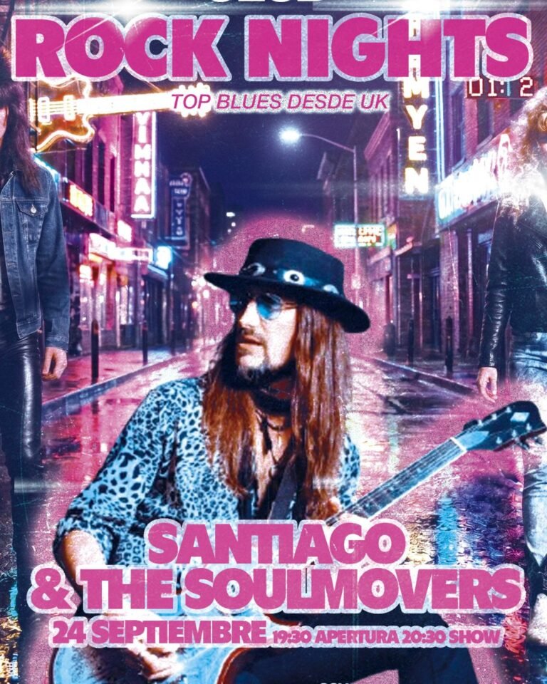 SANTIAGO & THE SOULMOVERS en Rock Nights