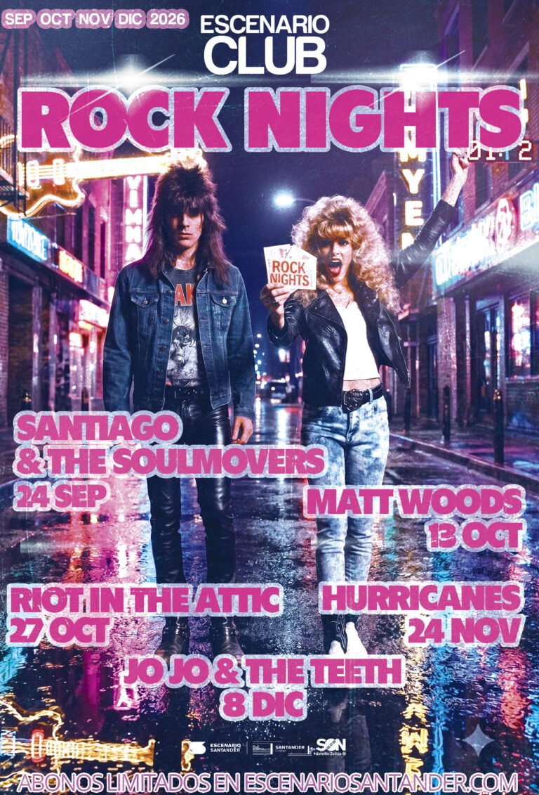 Abono Rock Nights 2026 Ciclo Septiembre-Diciembre