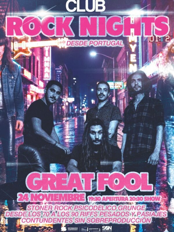 GREAT FOOL – ROCK NIGHTS