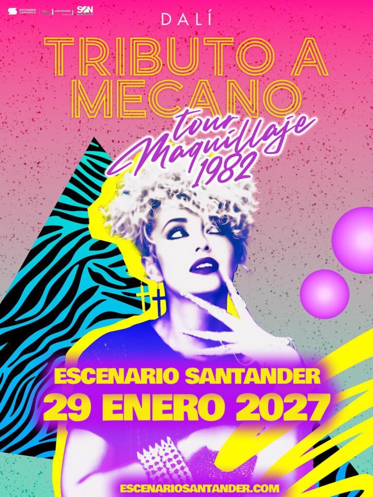 DALI MECANO TRIBUTO TOUR MAQUILLAJE