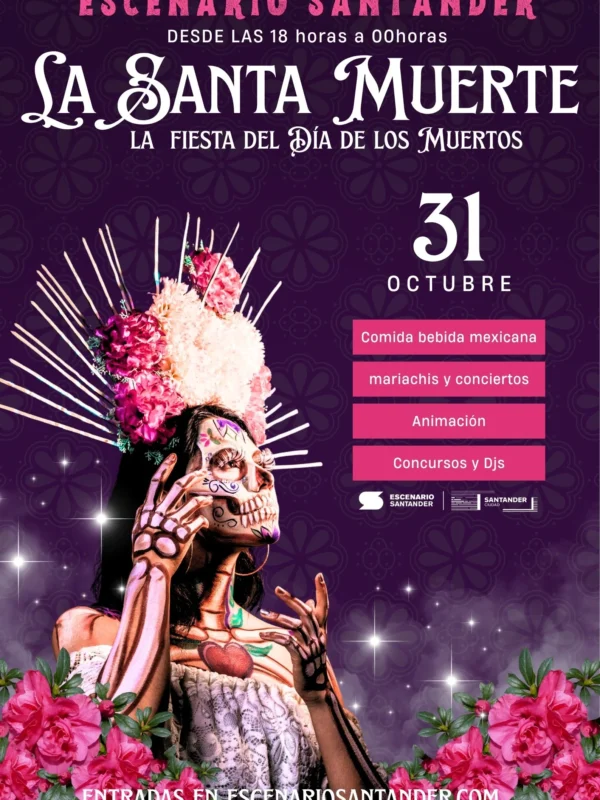 La Santa Muerte GRAN FIESTA DEL DÍA DE LOS MUERTOS