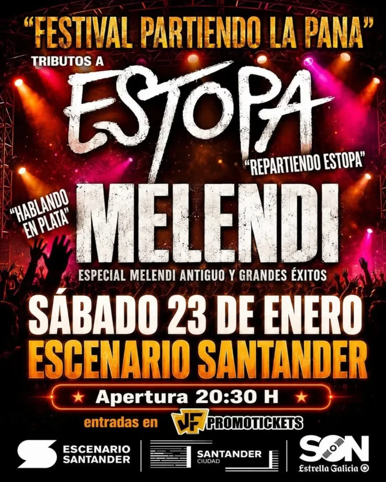 Festival Partiendo la Pana Melendi & Estopa Shows